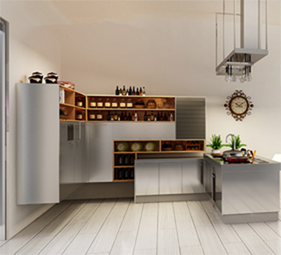 德圣龍白色金屬漆在櫥柜上面的展示 德圣龍白色金屬漆在櫥柜上面的展示