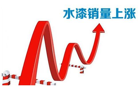 水漆銷量上漲 水漆銷量上漲